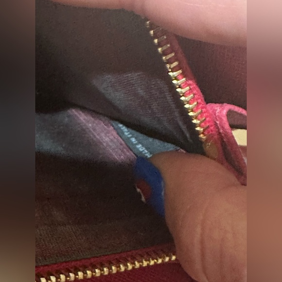 Prada Pink Saffiano Double snap long Bow Wallet - Picture 12 of 13